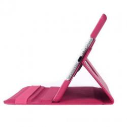 Apple iPad Air 360 Graden Hoes Cover Stand Case Roze / Pink