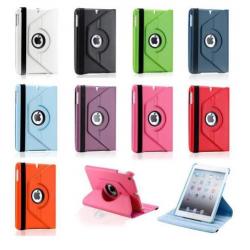 iPad 2017 (5e generatie) lederen hoes hoesje 360 graden case