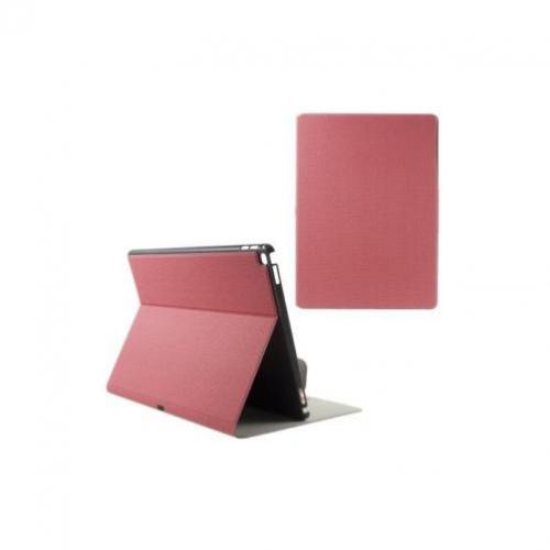 iPad Pro 12.9 - hoes, cover, case - PU leder - Roze