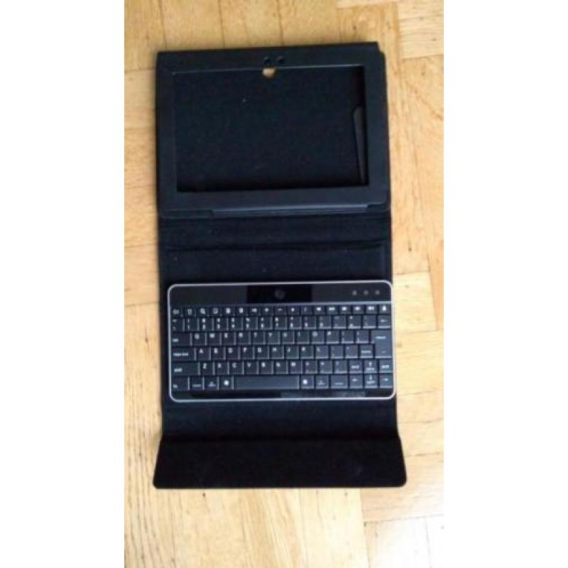 PU-Etui Map Afneembaar Bluetooth QWERTY bord iPad 10 inch