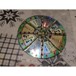 moole zelfgemakte cd kerstkaarten als hanger