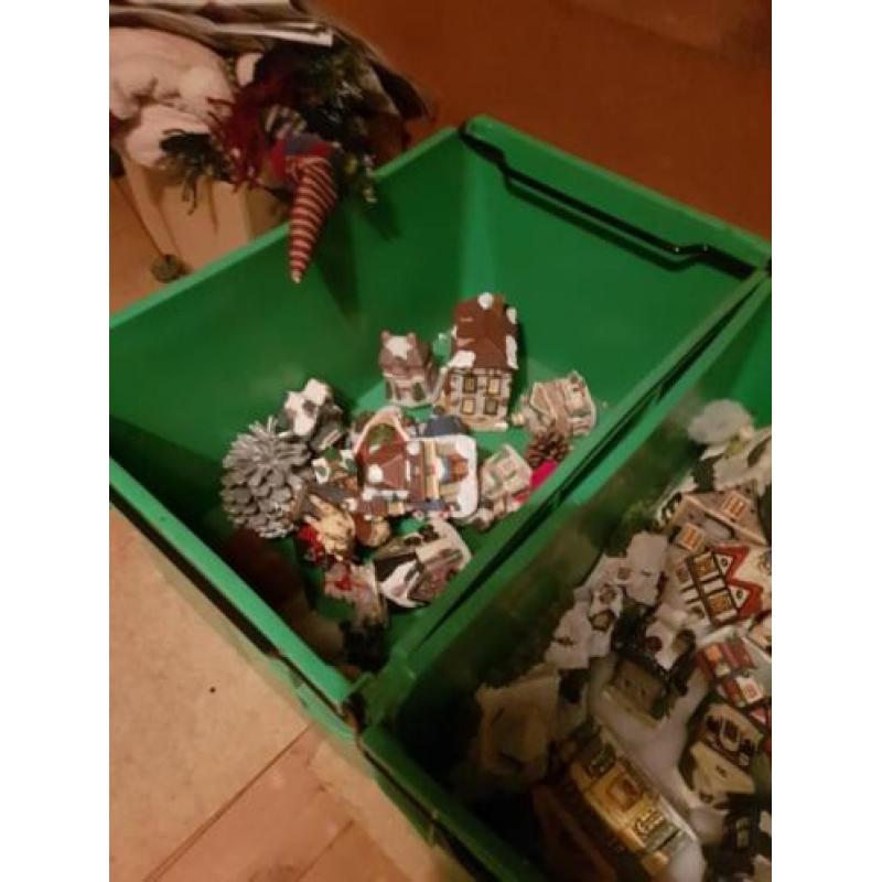 Kersthuisjes collectie
