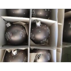 Complete set glazen kerstboomversiering