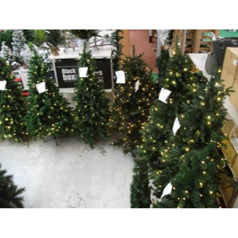 Led Kerstboom 185 cm / Groen (showmodel) kerst 123