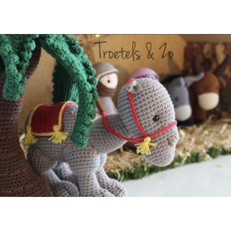 Kerststal XXL voor etalage of school