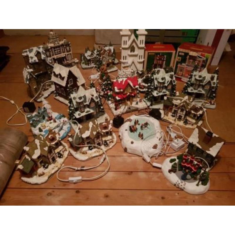 Kersthuisjes collectie