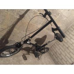 Vouwfiets met draagtas
