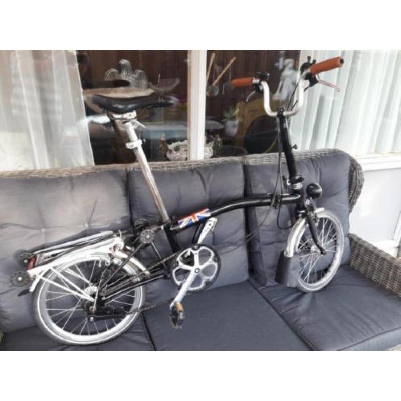Brompton 3 Versnellingen Zwart
