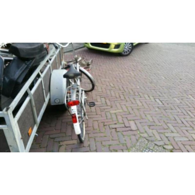 Op kanpper vouwfiets