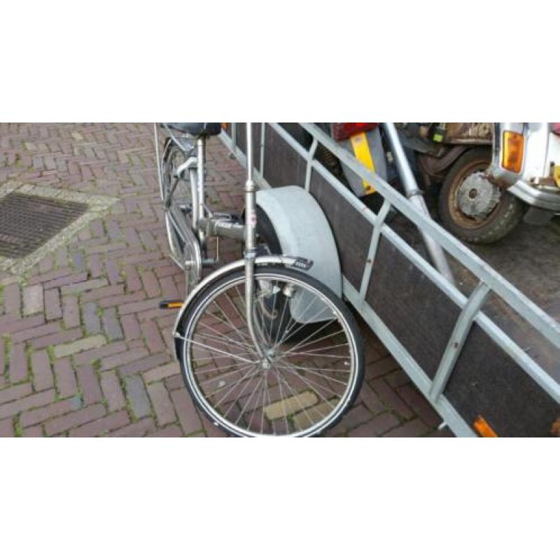 Op kanpper vouwfiets