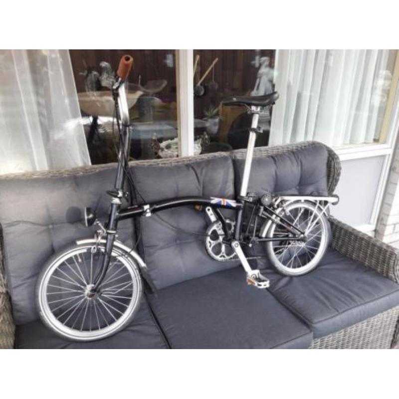Brompton 3 Versnellingen Zwart