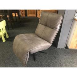 Relax fauteuils met sta op functie, op maat echt leer, stof