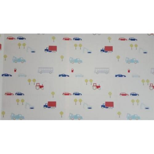 1x Little Star behangrol LS 10940 - Auto behang kinderkamer