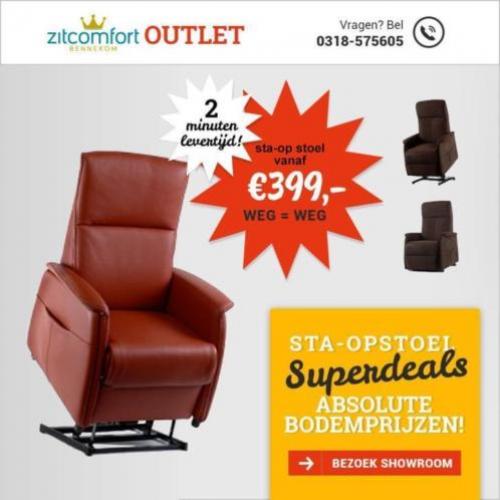 Sta-Op Stoel Relax stoel VA € 295,- Relaxfauteuil GRATIS Bez