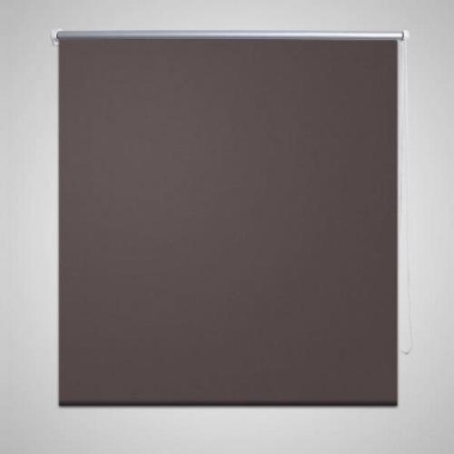 vidaXL Rolgordijn verduisterend 100 x 175 cm koffiebruin