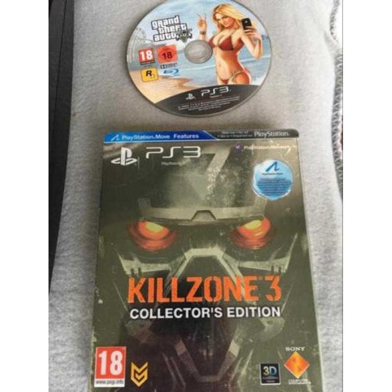 PlayStation 3 Slim + 7 spelen. Compleet met toebehoren!