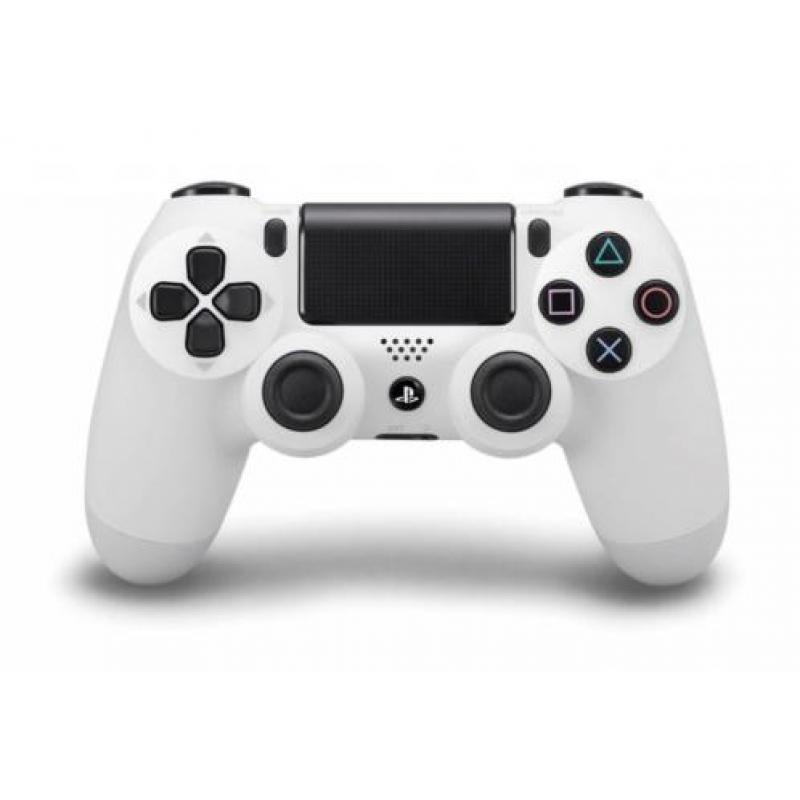 PS4 DualShock 4 Controller Wit / Glacier White, Sony