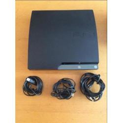 Playstation 3 + 4 controllers + 6 spellen