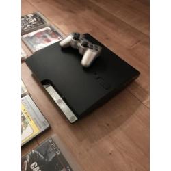 PlayStation 3 slim met 16 games!