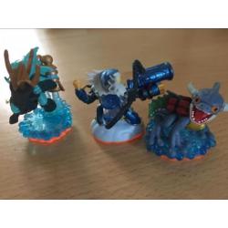 Wii Skylander portal + 12 poppetjes