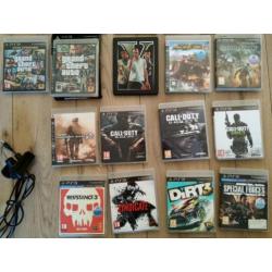PS3 inclusief 50 van de beste spellen+ extra's