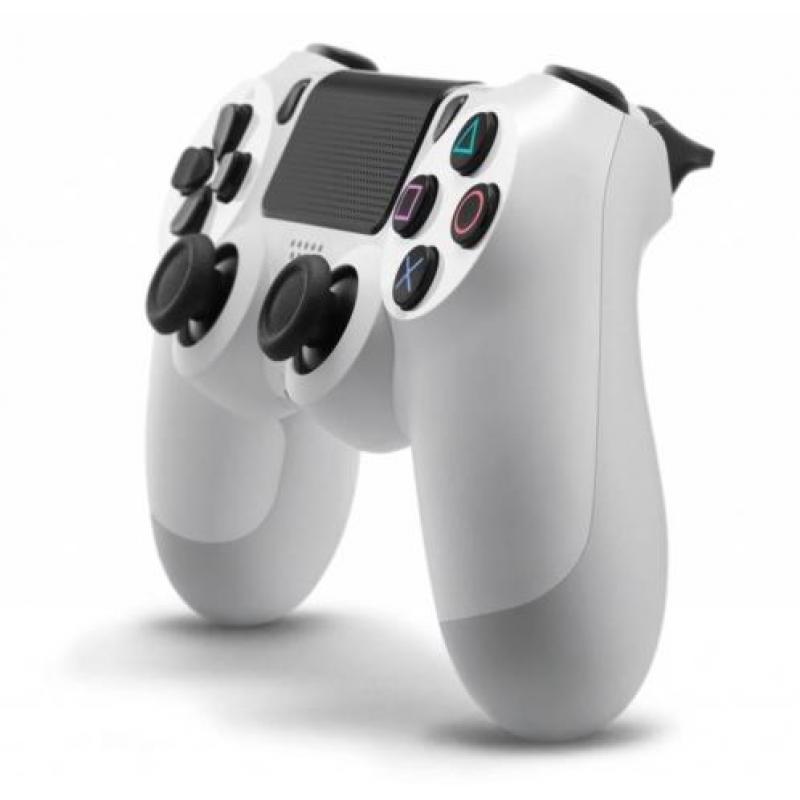 PS4 DualShock 4 Controller Wit / Glacier White, Sony
