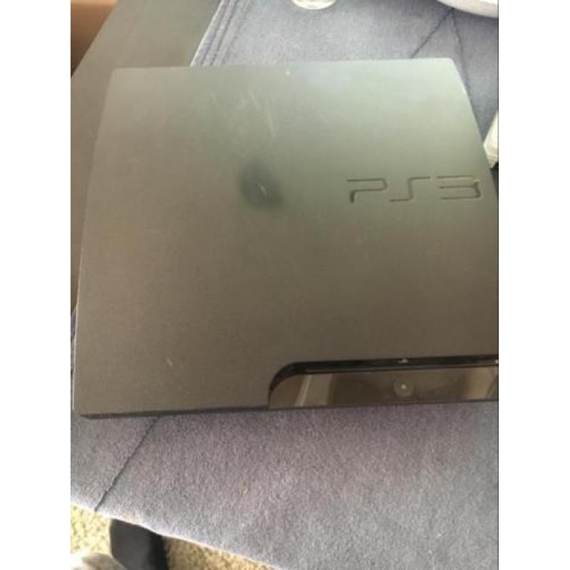 Playstation 3 + controller en 8 spellen