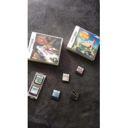 Nintendo ds lite met 8 spellen en accessoires