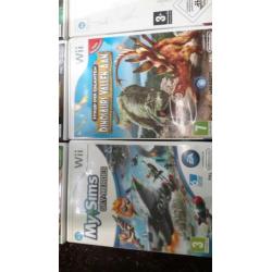 7 Wii spellen, bied per stuk/alles inéén