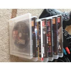 OMGEBOUWDE PS3 met 500 GB harde schijf en veel spellen