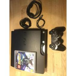 ps3 Slim 500 GB met controller en spel