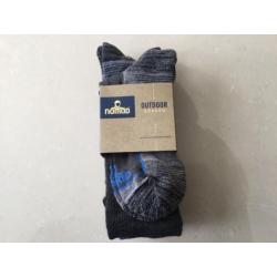 Nomad outdoor sokken setje 3 paren, MERINOWOL!! €10 ipv €60
