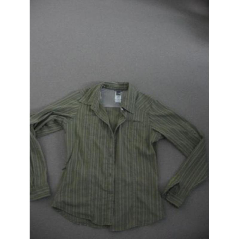 North Face blouse, dames, maat S, groen. outdoor