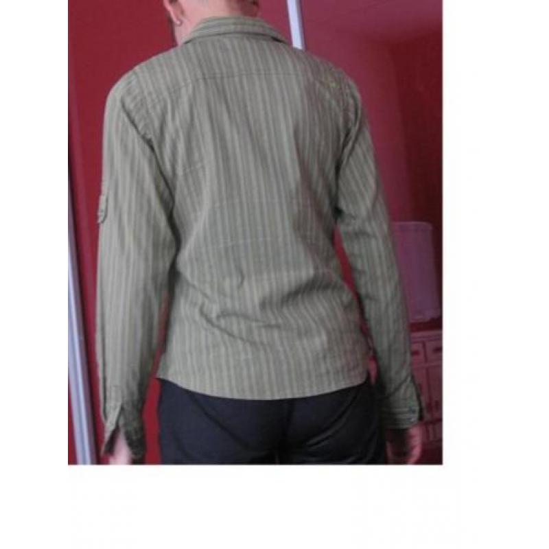 North Face blouse, dames, maat S, groen. outdoor