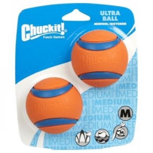 Chuck It Ultra Ball hondenspeelgoed Medium (2 stuks)
